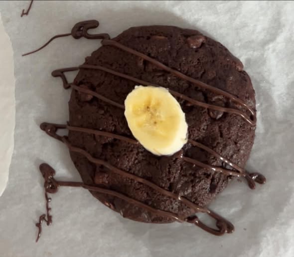 Chocolate banana cookie